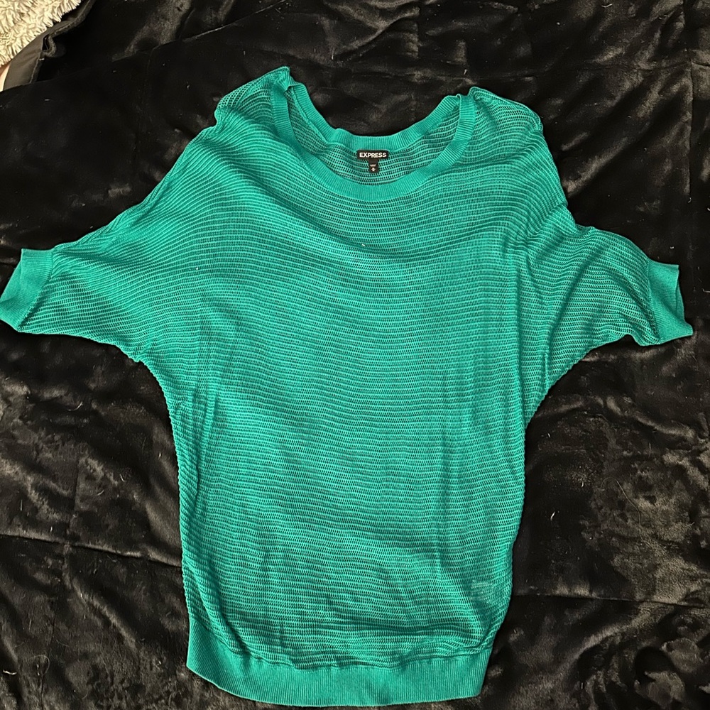 Express 3/4 knit top